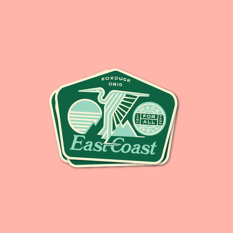 East Coast Heron Sticker