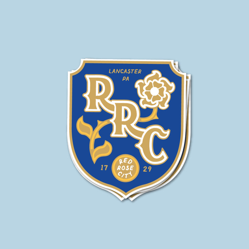 RRC Red Rose City Sticker