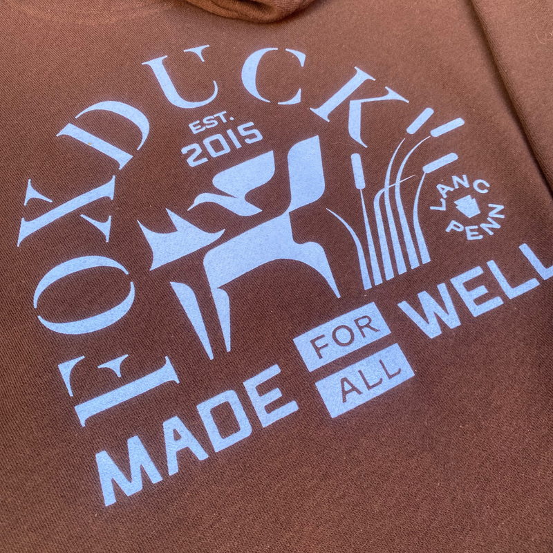 Foxduck Made Well  Zip-Up Hoodie