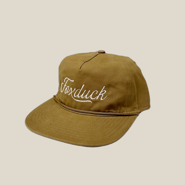 Foxduck Ouray Mustard Strapback Hat