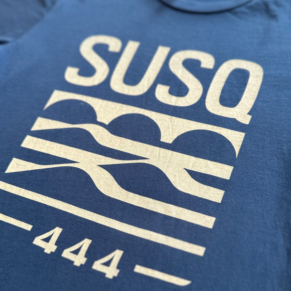 Susquehanna River T-shirt - 100% Cotton Navy