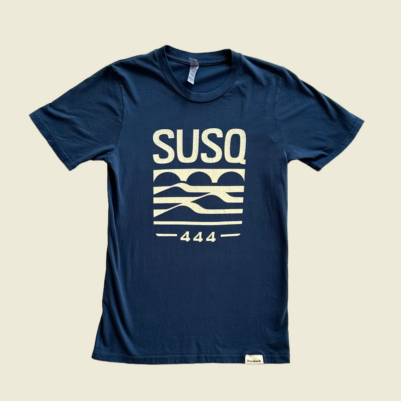 Susquehanna River T-shirt - 100% Cotton Navy